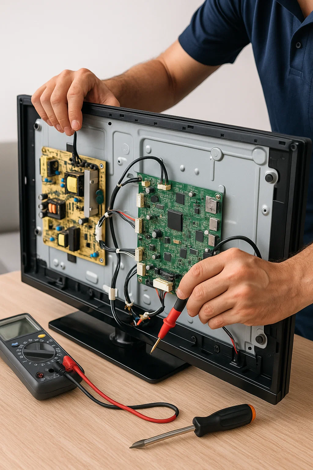 تصليح اعطال الكهرباء الداخلية